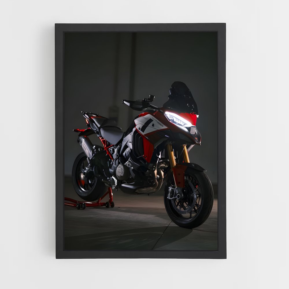 Poster Multistrada v majestueux – affiche Ducati (vue 2)